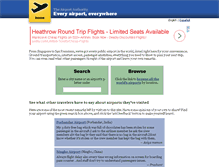 Tablet Screenshot of airport-authority.com