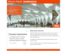 Tablet Screenshot of marrakech.airport-authority.com