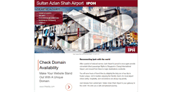 Desktop Screenshot of ipoh.airport-authority.com